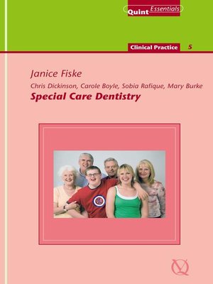 cover image of Special Care Dentistry